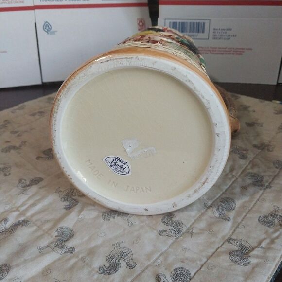 Kato Kogei Hand Painted 9 1/2" Ceramic Beer Stein - Picture 4 of 5